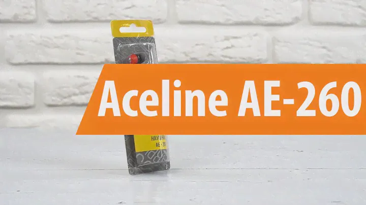 Распаковка Aceline AE-260 / Unboxing Aceline AE-260