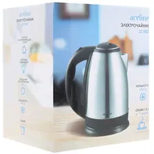 Электрочайник Aceline SS1800 серебристый 1.8 л