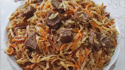 Необычный и вкусный плов без риса. #плов #рецептплова