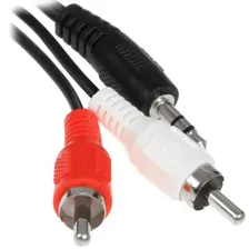 Кабель Aceline 3.5 mm jack - RCA х2 черный, BT-1380014