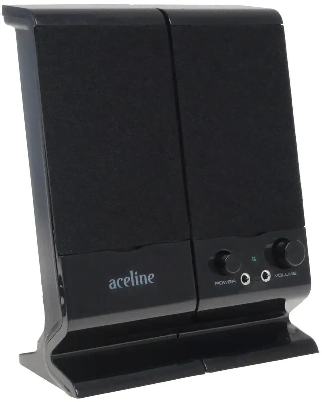 Колонки 2.0 Aceline ASP210 черные Aceline