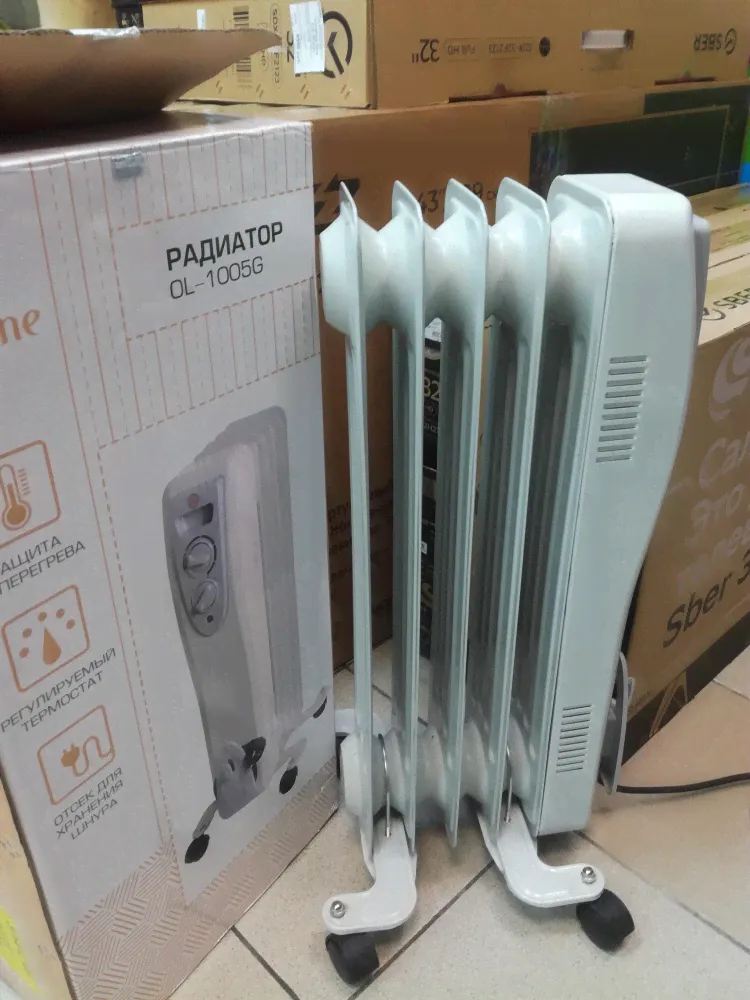 Обогреватель ACELINE OL-1005G