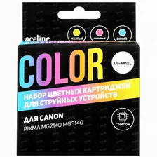 Картридж Aceline NC-CL441XLCMY многоцветный