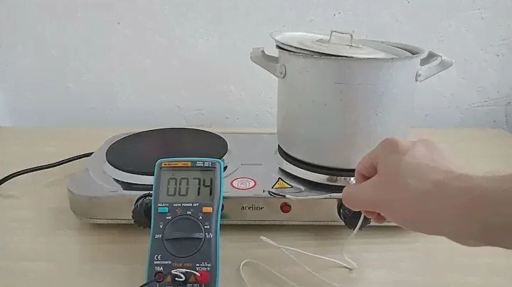 Тест №3 электроплиты Aceline CP-020ss