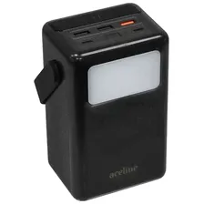 Aceline Внешний аккумулятор Golem, 60000 мАч, черный