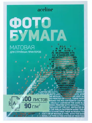 Фотобумага Aceline Matte [1226526]